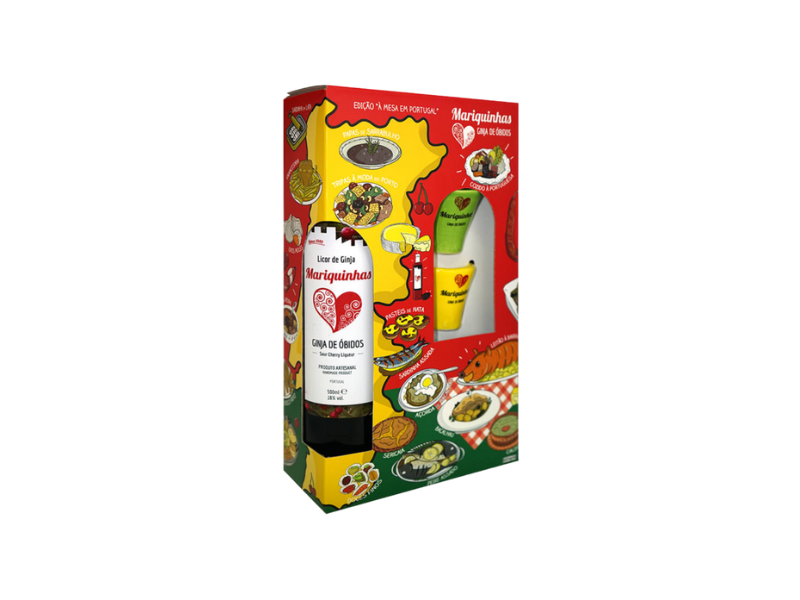 Mariquinhas Ginja Conj. Tradição 50 Cl + 2 Cupjes
