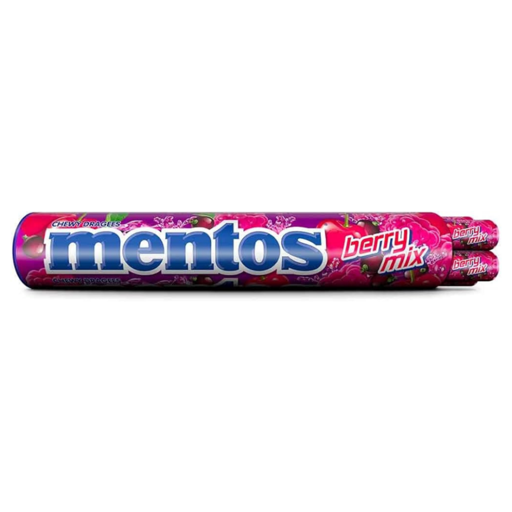 Mentos Stick Berry Mix 38 Gr