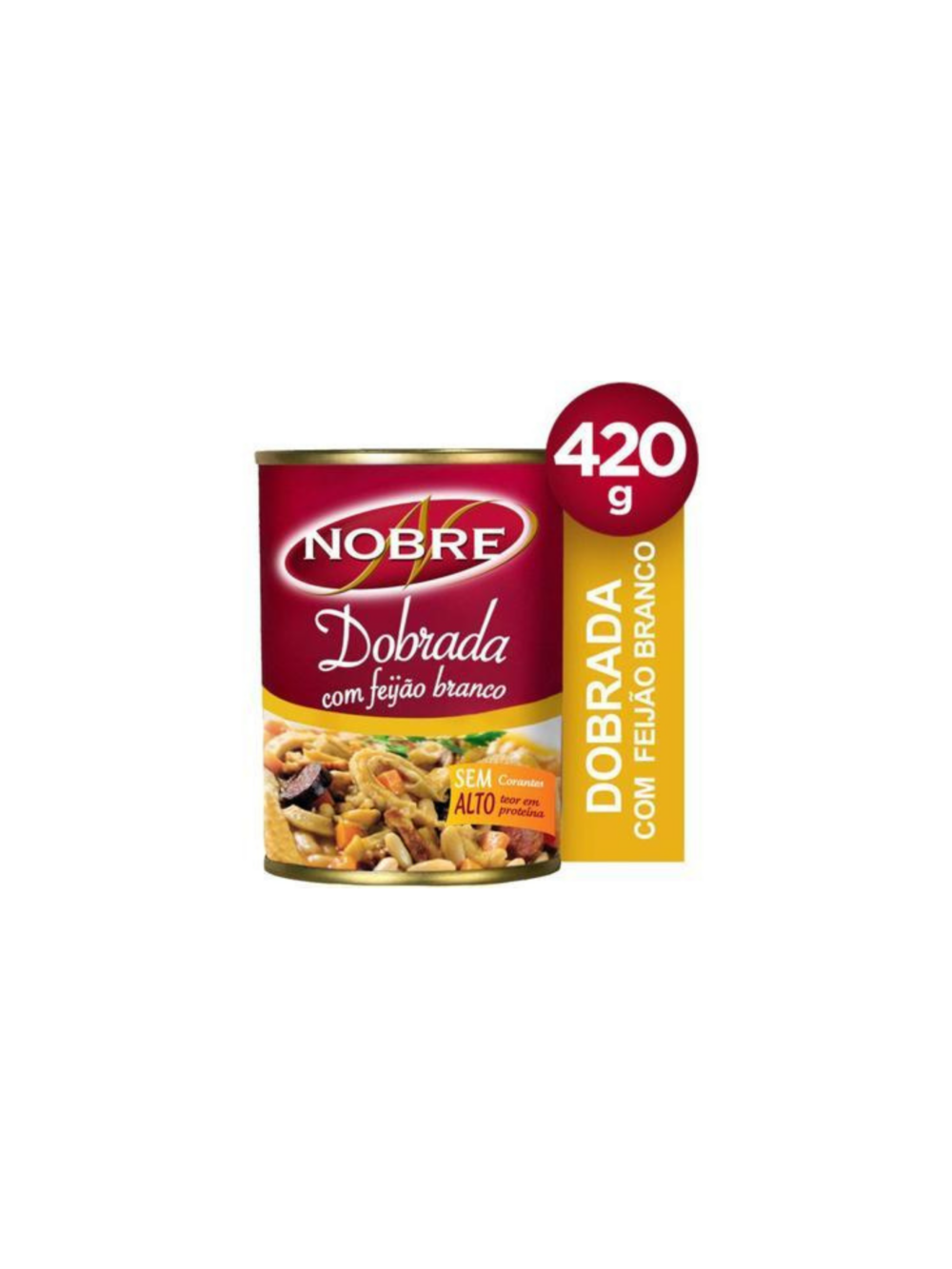 Nobre Dobrada com Feijao 420 Gr