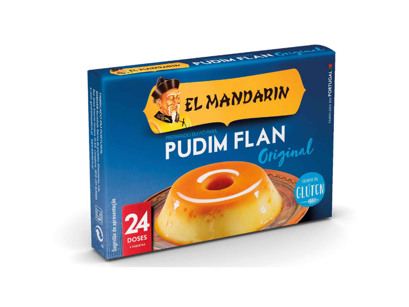 El Mandarin Pudim Flan 4 x 4,8 Gr