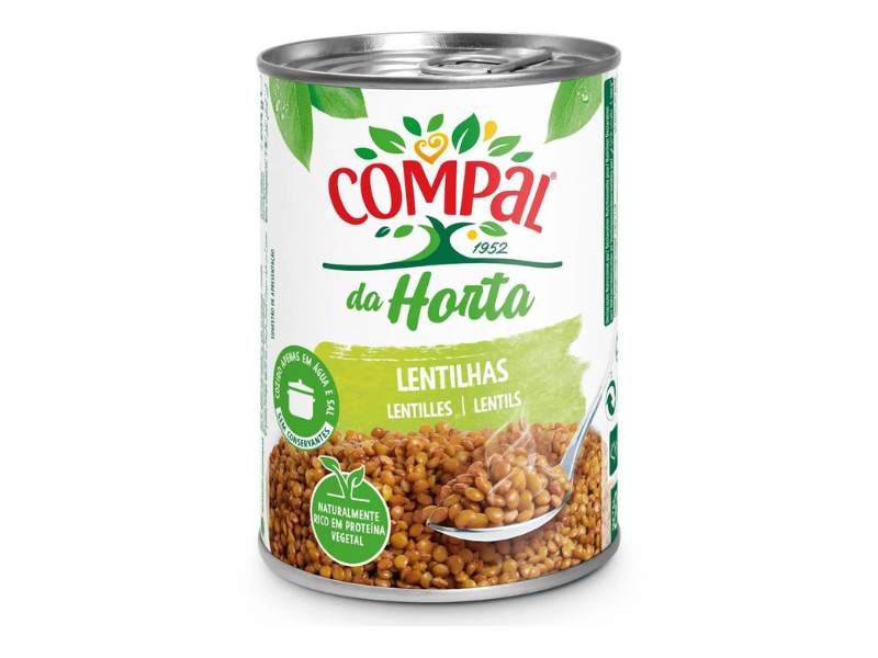 Compal Lentilhas 410 Gr
