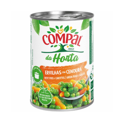 Compal Ervilha Com Cenoura 410 Gr