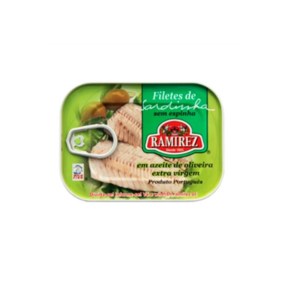 Ramirez Filetes Sardinha s/ pele s/ espinhas em Azeite 100 gr