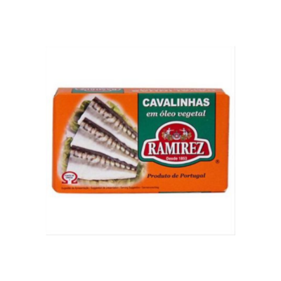 Ramirez Cavalhinhas em Oleo Vegetal 120 Gr