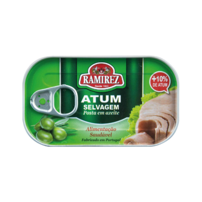 Ramirez Atum Selvagem Em Azeite 120 Gr