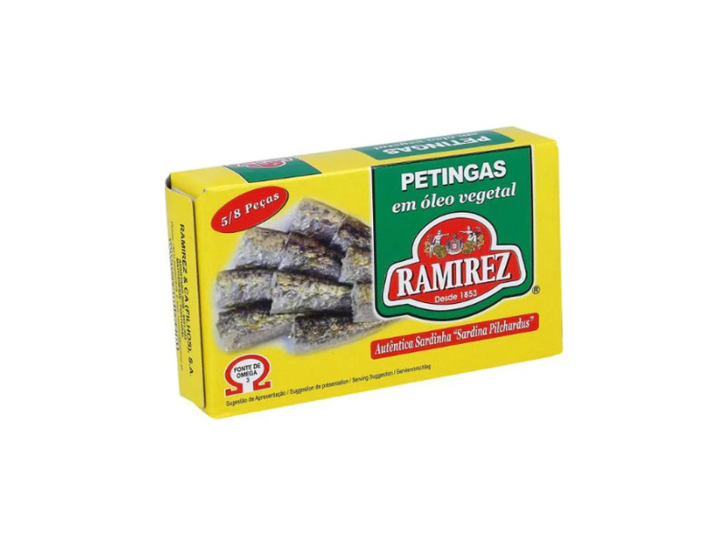 Ramirez Petingas Oleo Vegetal 90 Gr