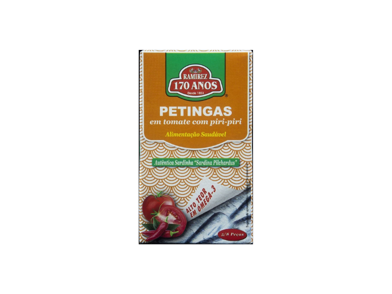 Ramirez Petingas Em Tomate Picante 90 Gr