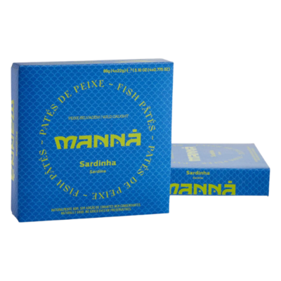 Manna Paté de Sardinha 4 x 22 Gr
