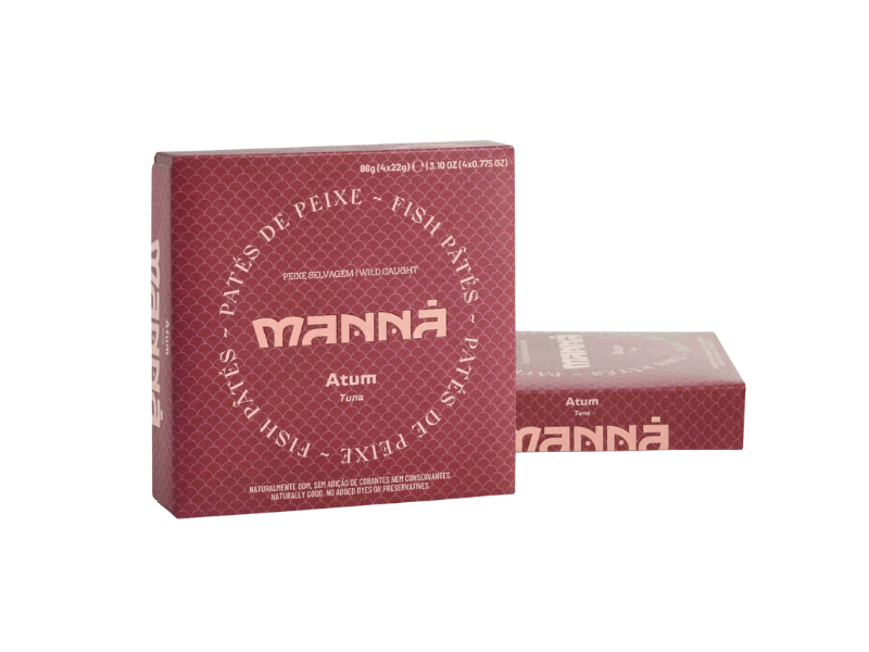 Manna Paté de Atum 4 x 22 Gr
