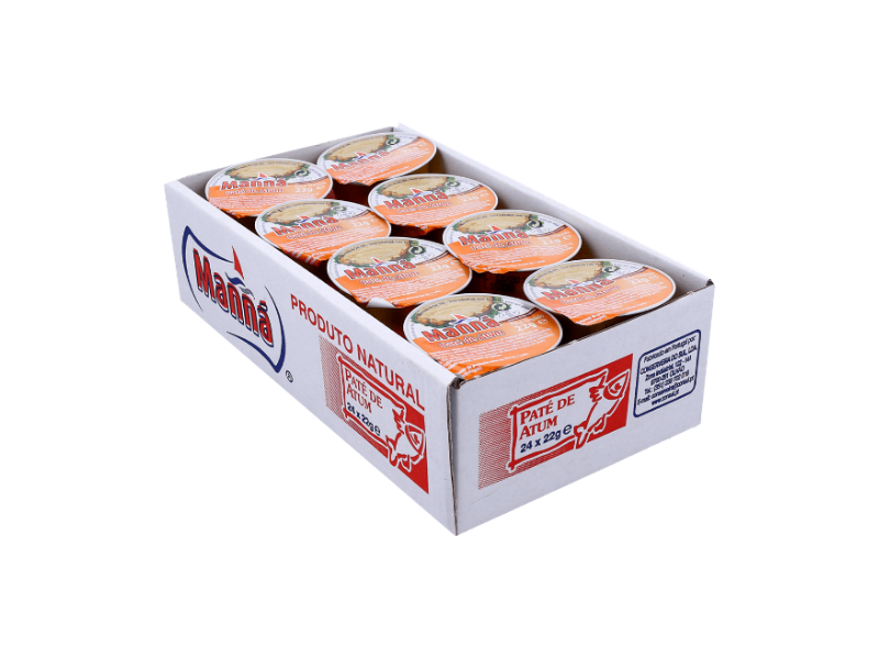 Manna Paté de Atum 24 x 22 Gr