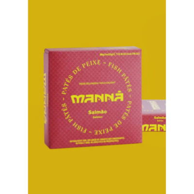 Manna Pate de Salmao 4 x 22 Gr