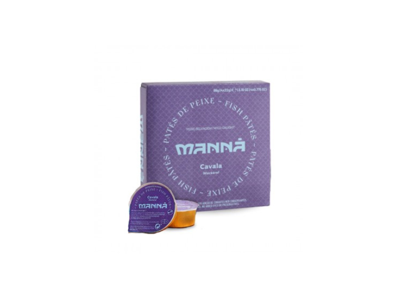 Manna Pate de Cavala 4 x 22 Gr