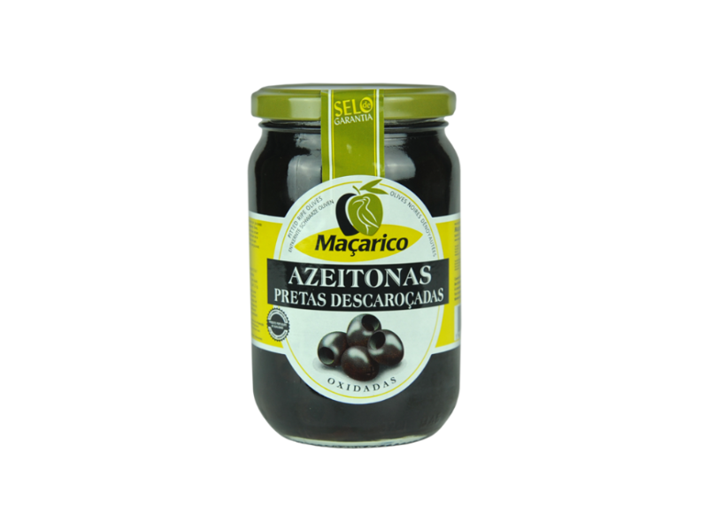 Maçarico Azeitonas Pretas Descaroçadas 165 Gr