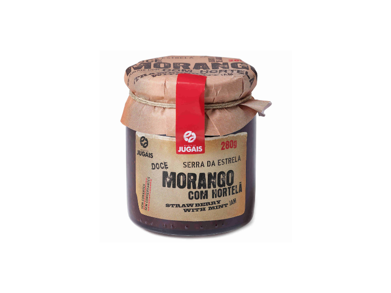 Quinta Jugais Doce Compota Morango Hortelã 280 Gr