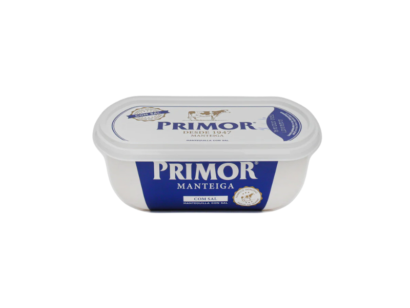 Primor Manteiga Com Sal 250 Gr