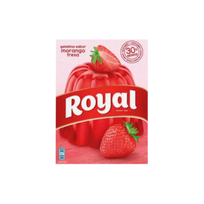 Royal Gelatina Morango 114 Gr