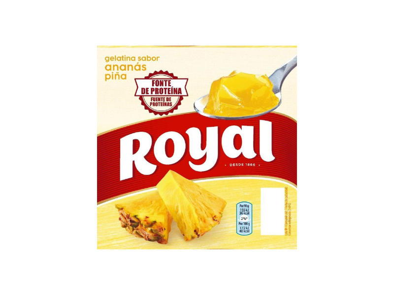 Royal Gelatina Ananas 114 Gr