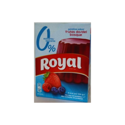 Royal Gelatina Frutos do Bosque 0 %