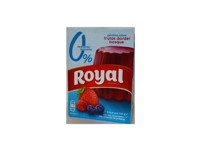 Royal Gelatina Frutos do Bosque 0 %