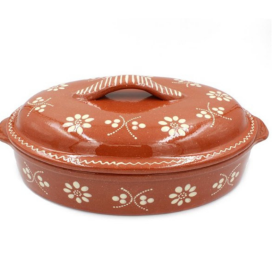 Caçarola Baixa Regional Com Tampa N3 21 x 21 x 7.5