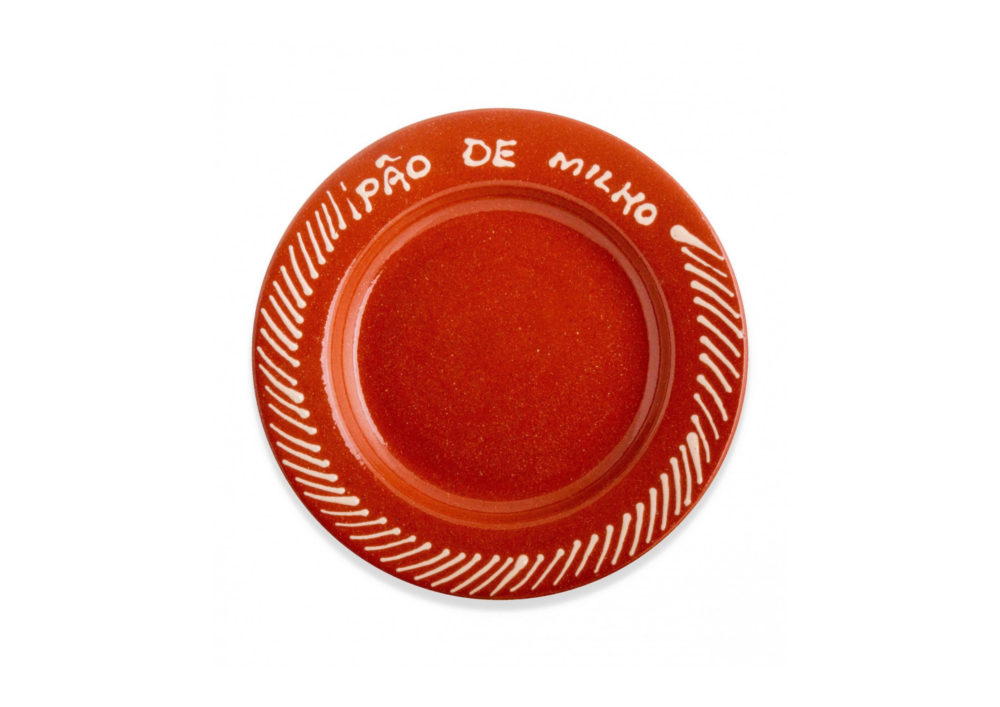 Prato Pao Milho Barro Regional 16 x 2 Cm