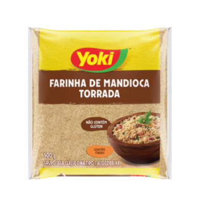Yoki Farinha de Mandioca Torrada 500 Gr