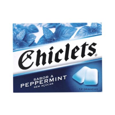 Chiclets Peppermint 12 Unidades