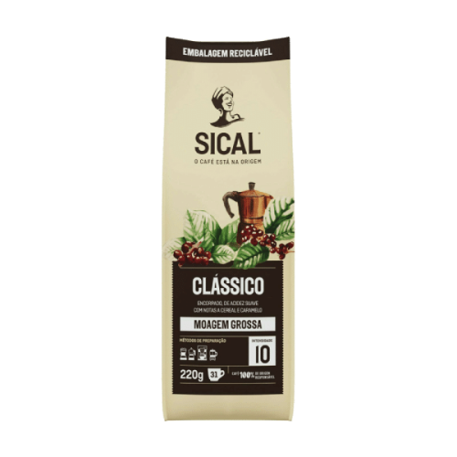 Sical Moagem Grossa 220 Gr