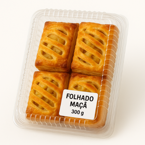 Sucrelo Folhado Maca 300 Gr