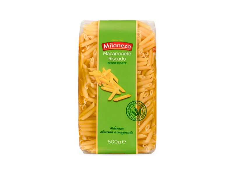 Milaneza Massa Macarronete Riscado 500 Gr