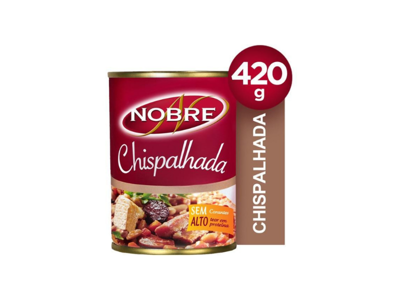Nobre Chispalhada com Feijao 420 Gr