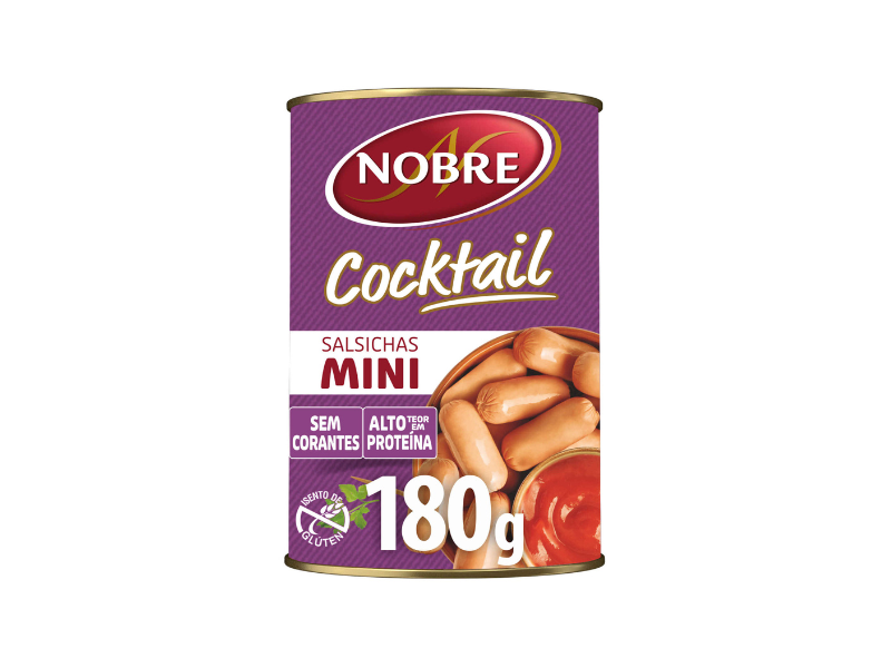 Nobre Salsichas Cocktail 180 Gr
