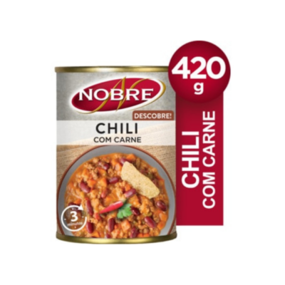 Nobre Chili Com Carne 420 Gr