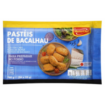 MChef Pasteis de Bacalhau Forno 24un