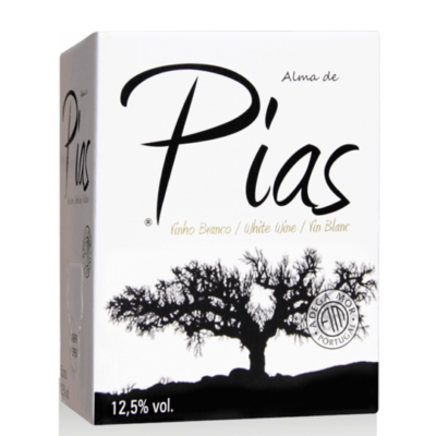 Alma De Pias Witte wijn Bag in Box 5 Ltr. tapkraan