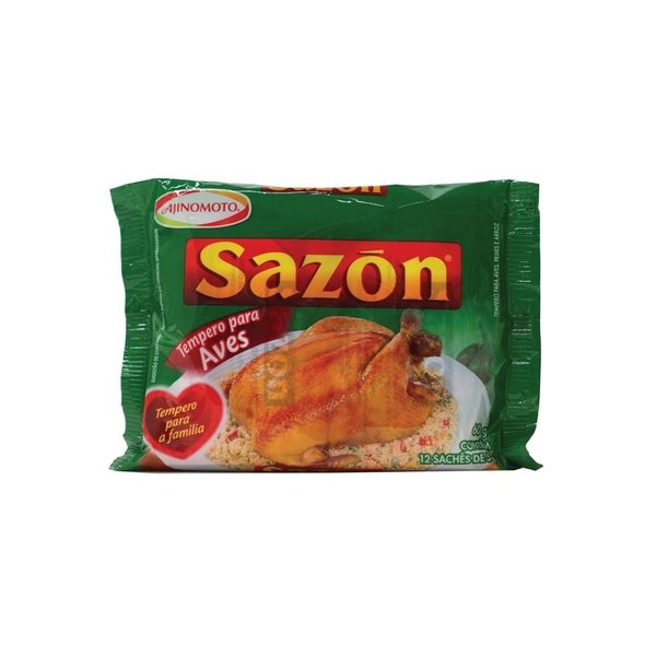 Sazon Ajinomoto Sazón Verde Para Frango Tempero 60 Gr