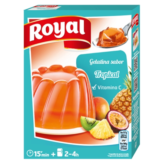Royal Gelatina Tropical 114 Gr