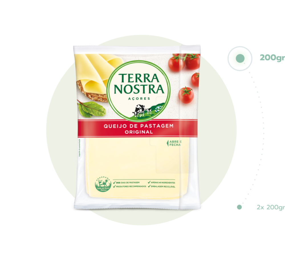 Terra Nostra Queijo Fatiado 200 Gr