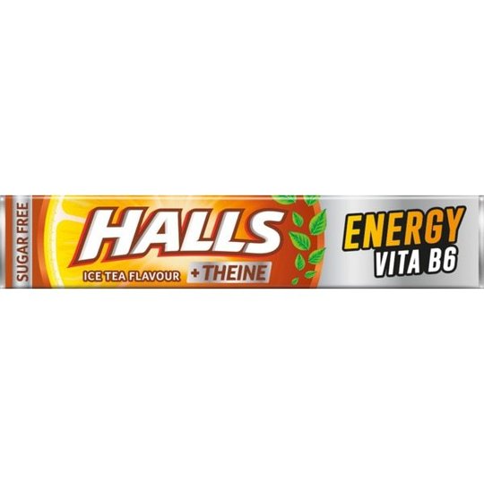 Halls Energy Ice Tea 32 Gr