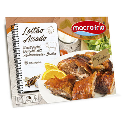 Macro Frio Leitao Assado Cortado 800 Gr