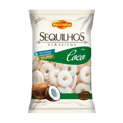 Nazinha Sequilhos de Coco 100 Gr